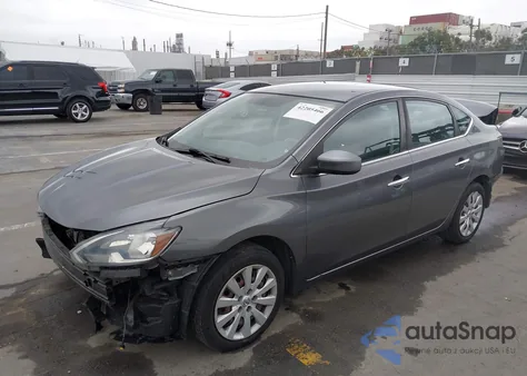 2017 Nissan Sentra Sv z USA, uszkodzony, nr VIN 3N1AB7AP4HL695393